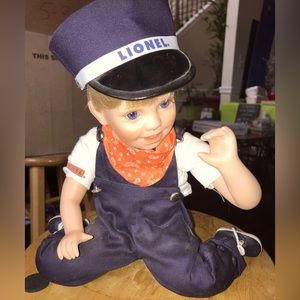 Lionel Conductor Vintage Doll